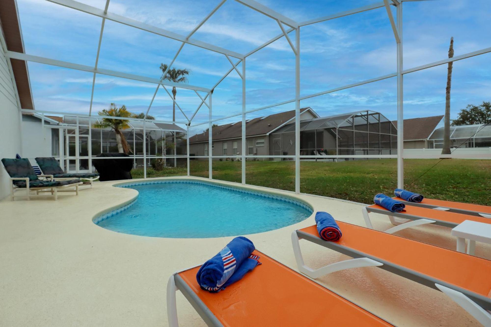 Makin Dreams With White Rose Villas - Private Pool - Game Room - Family Friendly - Nr Disney Kissimmee Luaran gambar